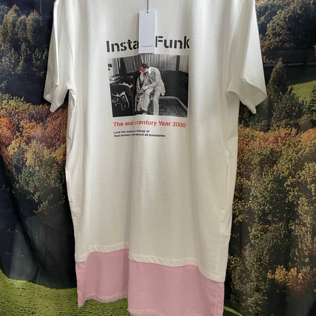 새상품) 인스턴트펑크 롱티셔츠