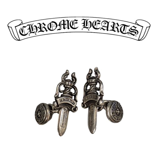 [OS] 크롬하츠 대거 커프스링크 chromehearts