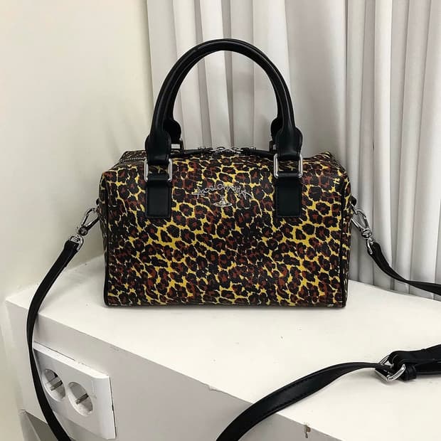 비비안웨스트우드 레오파드 투웨이백 가방