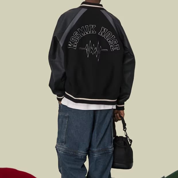 gu 언더커버 바시티 블랙 L