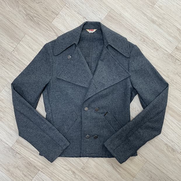 55~66) LVC원판 70's 리바이스 여성 울 더블자켓(RRL&폴로