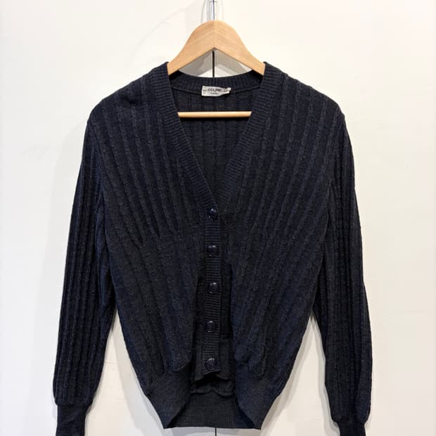 셀린느 울 니트 가디건