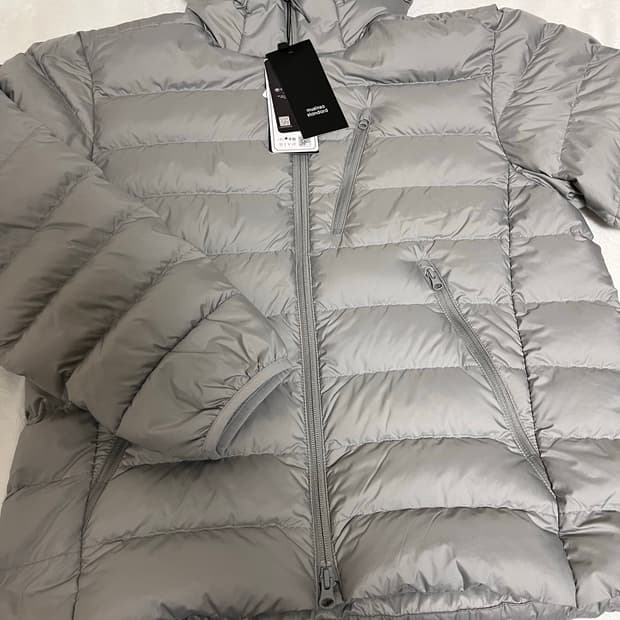 무신사스탠다드 시티레저드 후디드 라이트 그레이 m