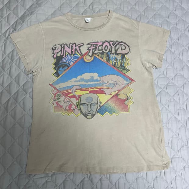 [S] 메이드원 핑크플로이드 피그돌핀 티셔츠 pink floyd