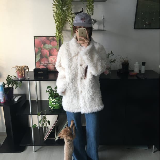 우너스 퍼자켓 아이보리