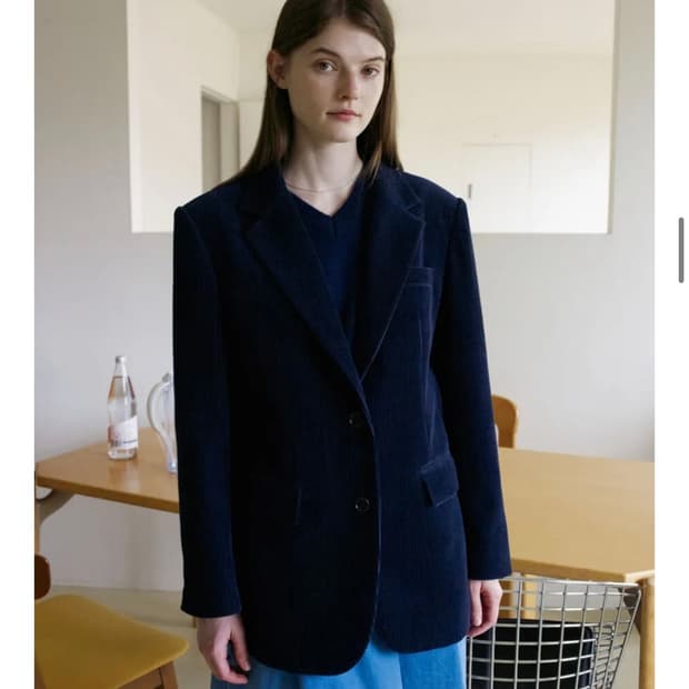 엔조블루스 오버 핏 자켓 (Navy)