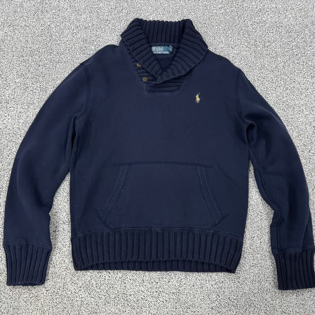 폴로 랄프로렌 숄카라 스웻셔츠