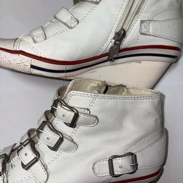 아쉬 웨지힐 하이탑 스니커즈