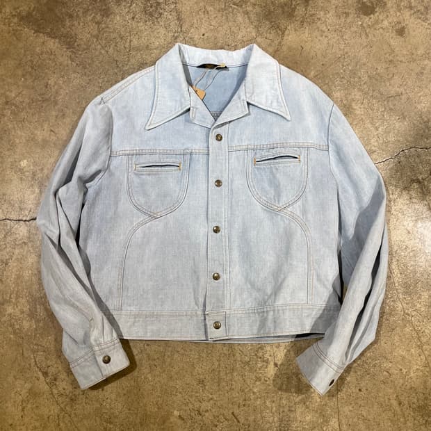 70’s 리 데님 웨스턴 자켓 (B5089)