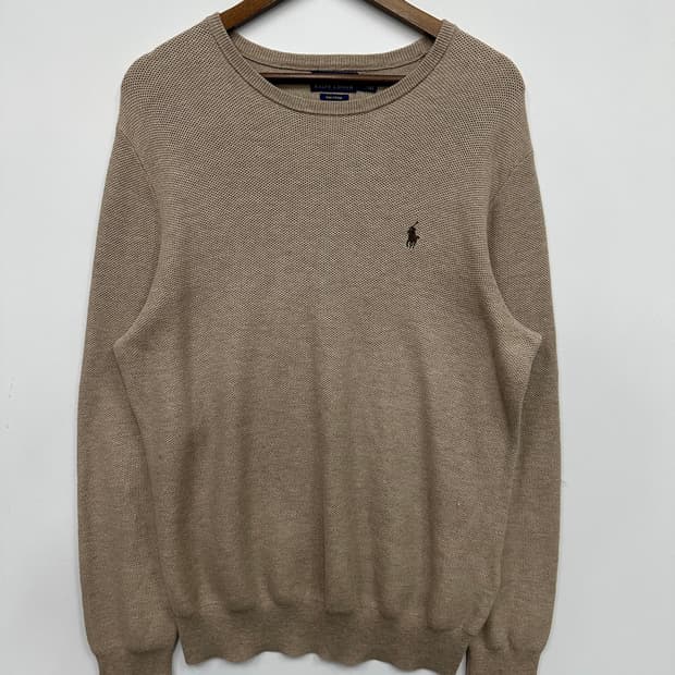 베이지 폴로 니트 