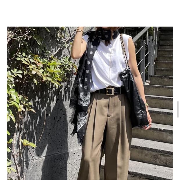 넘버프로젝트 N.224 와이드 팬츠 55