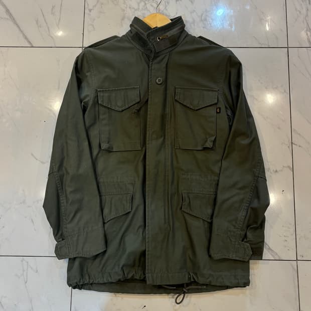 알파인더스트리 밀리터리자켓 견장 