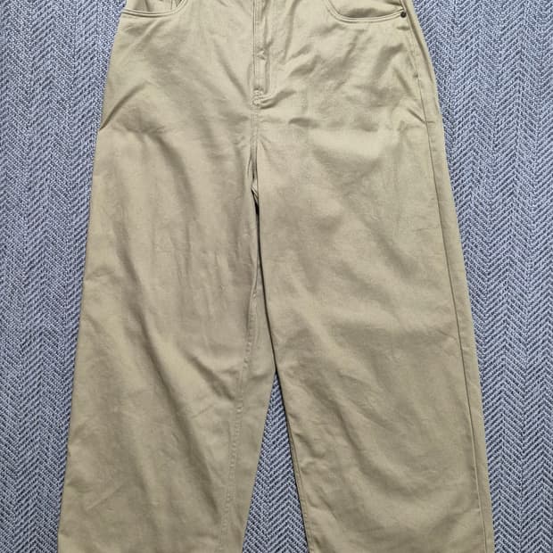 Lofi 제플린 맥스 와이드 치노 팬츠 (베이지) XL사이즈