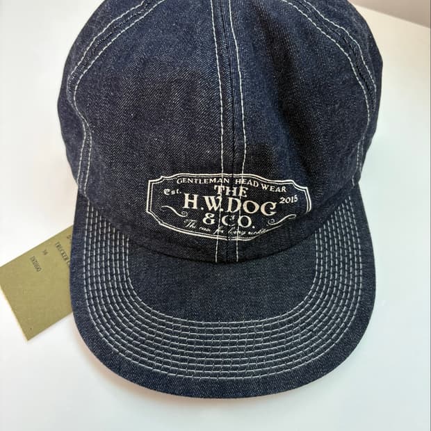 THE H.W.DOG&CO 도그앤코 트러커캡 인디고(새상품)