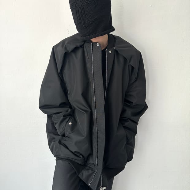 릭오웬스 25FW 컨버터블 나일론 봄버 자켓