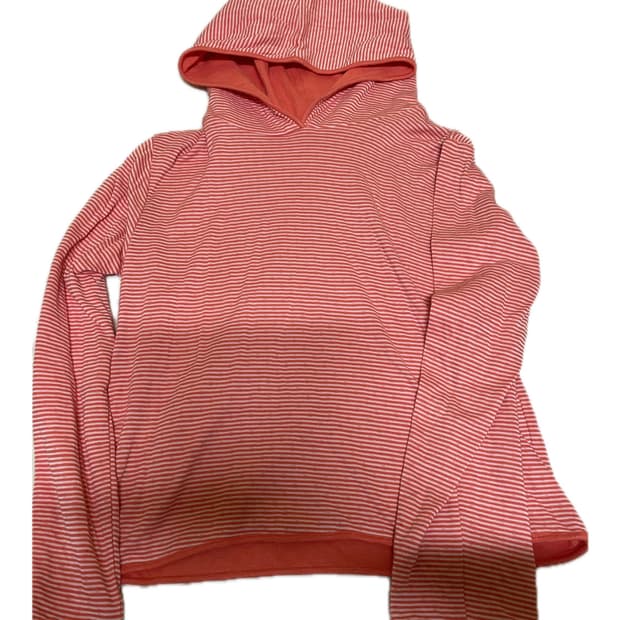 페스토 스트라이프 후디드 탑