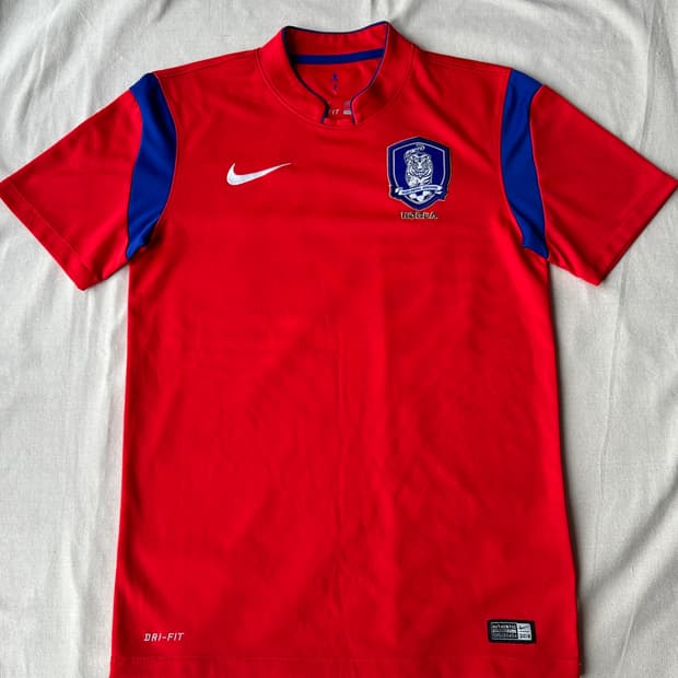 나이키 대한민국 축구 국가대표 2014 투혼 홈 유니폼 S