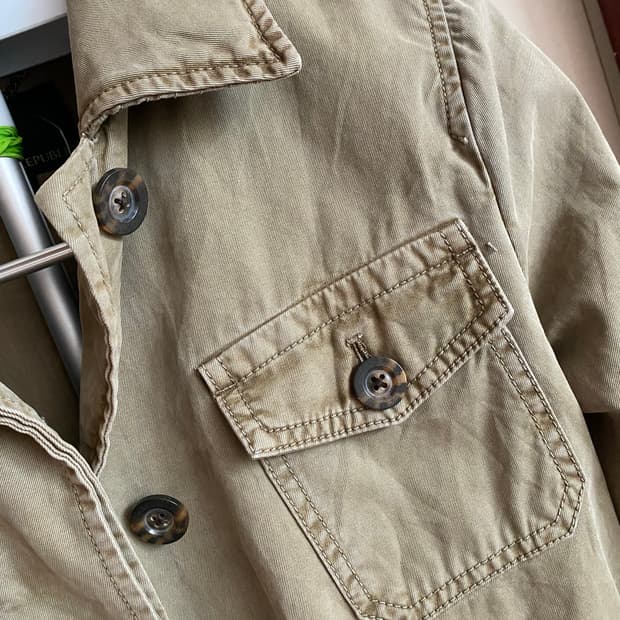 바나나 리퍼블릭 야상 자켓 XS 카키(새상품)