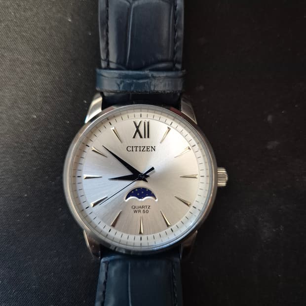 시티즌 문페이즈 가죽스트랩