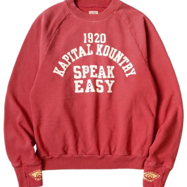 [5] 캐피탈  1920 SPEAK EASY 스웻셔츠 레드  설명: