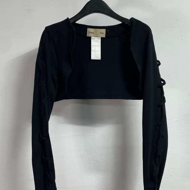 마뗑킴 코튼 볼레로 가디건 (on.149)  