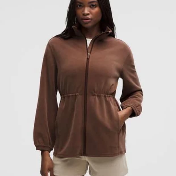 룰루레몬 소프트스트림 신치 웨이스트 풀집 재킷