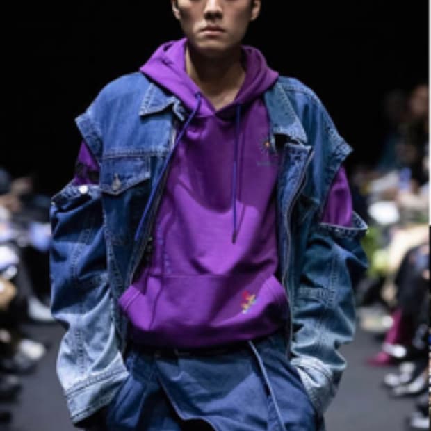 [OS]송지오 20ss 쇼피스 그라데이션 청자켓