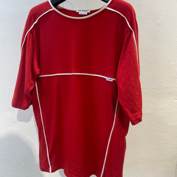 써네이 레드 파이프라인 티셔츠 (s)