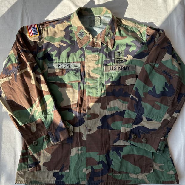 미군 우드랜드 BDU 자켓 L/S 