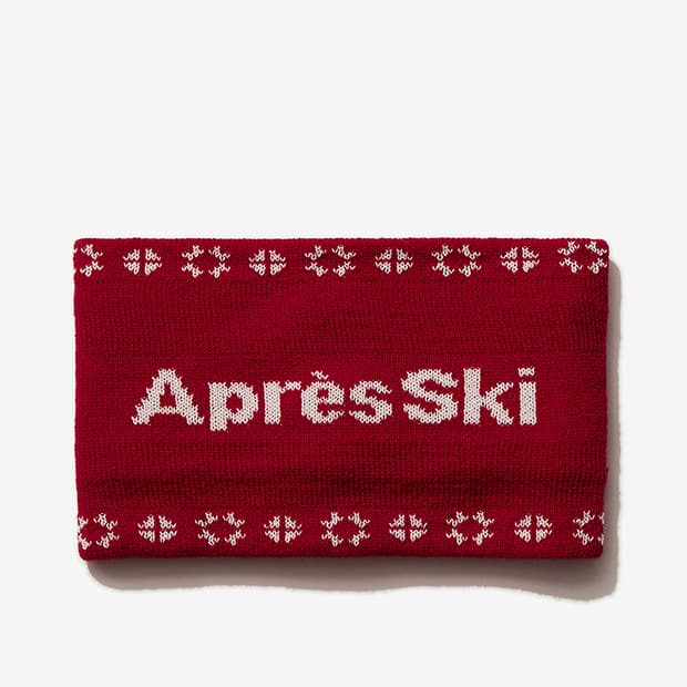 오픈 와이와이 open yy 스키 헤어밴드 레드