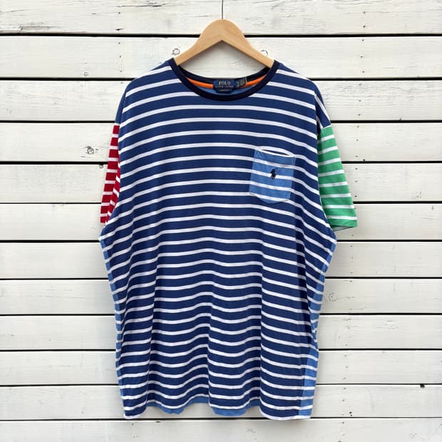 Polo 폴로 스트라이프 반팔 티셔츠