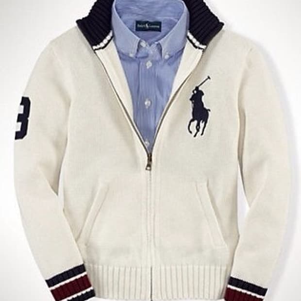 폴로 빅포니 니트집업 구매합니다