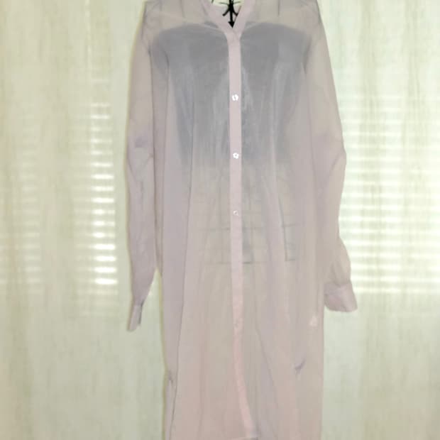 [Japanese vintage] Long Lavender shirt