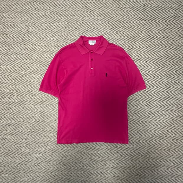YVES SAINT LAURENT 90's vintage polo