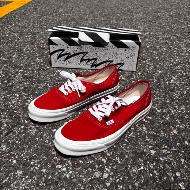 Vans Og Authentic L(RED)