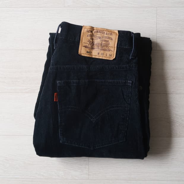 빈티지 리바이스 오렌지 탭 코듀로이 팬츠