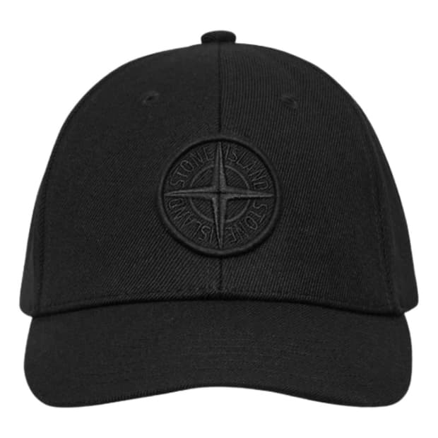 스톤아일랜드 패널 캡 블랙 OS