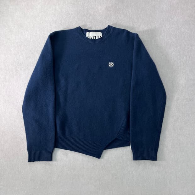 W100 세터 얼발란스 캐시미어 울 니트