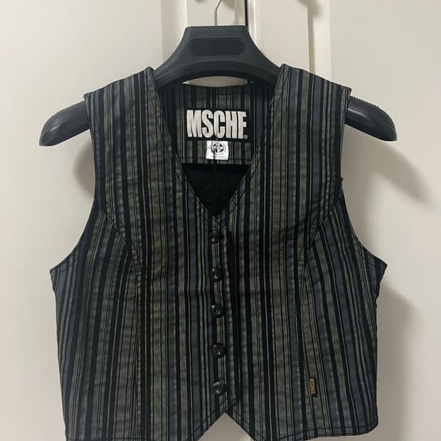 미스치프 MSCEF 스트라이프 베스트