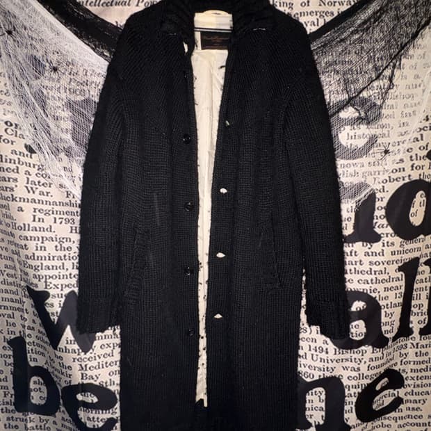 Undercoverism knit coat 