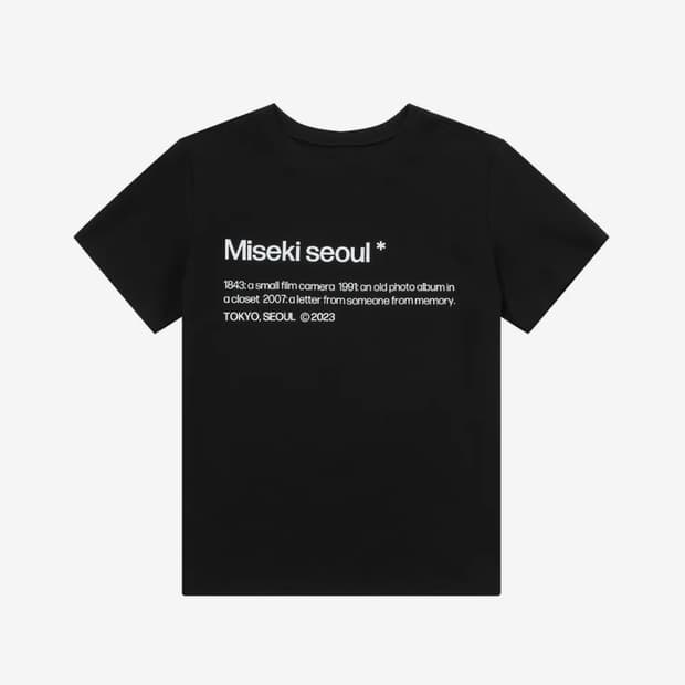 미세키서울 Misekiseoul short sleeves 반팔 블랙