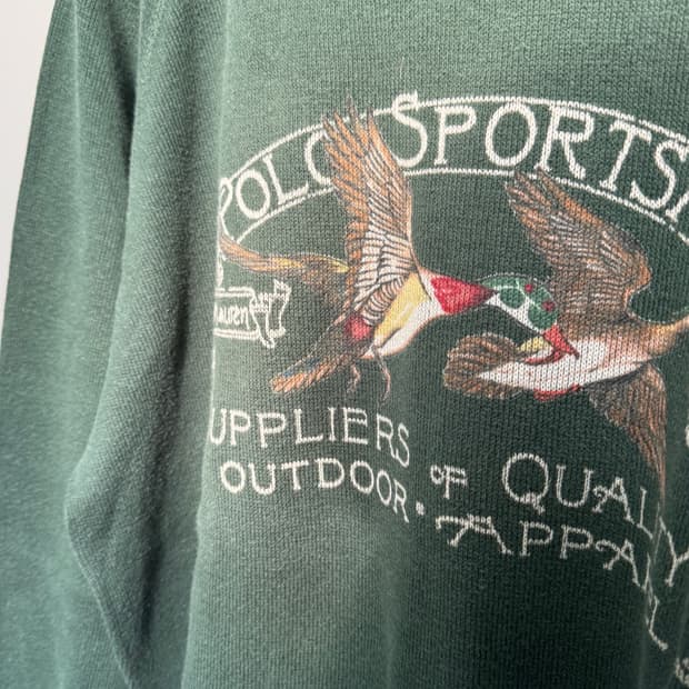 폴로 스포츠맨 크루넥 스웻셔츠