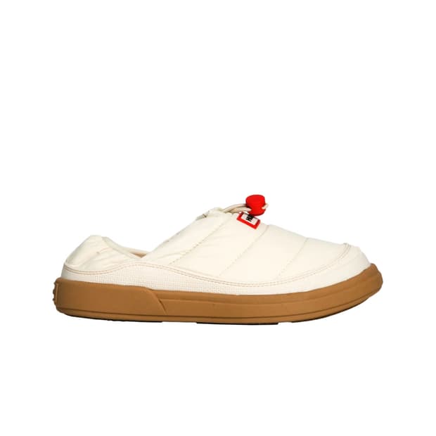 헌터 패딩 인슐레이티드 슬리퍼 화이트 UK 4