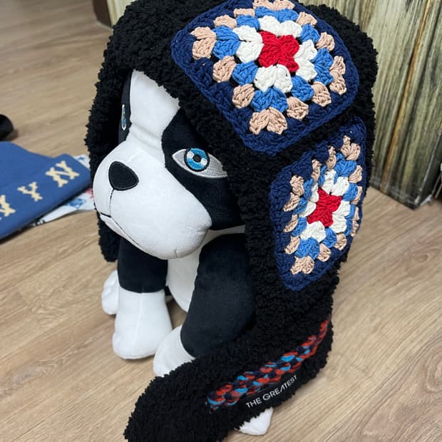 더 그레이티스트 니트 모자 후드 바라클라바