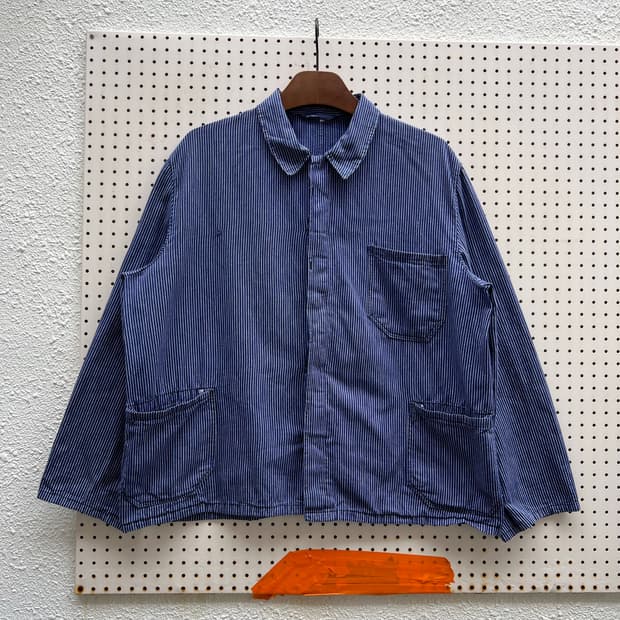 OLD HICKORY STRIPE 히코리스트라이프 프렌치워크자켓