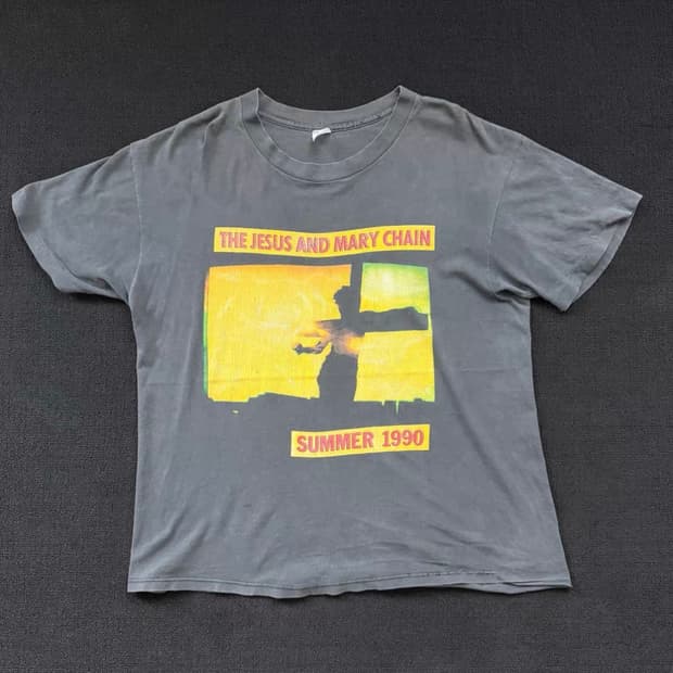 빈티지 90s Jesus And Mary Chain 티셔츠