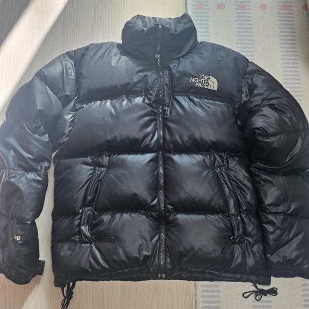 노스페이스 700 눕시패딩 블랙