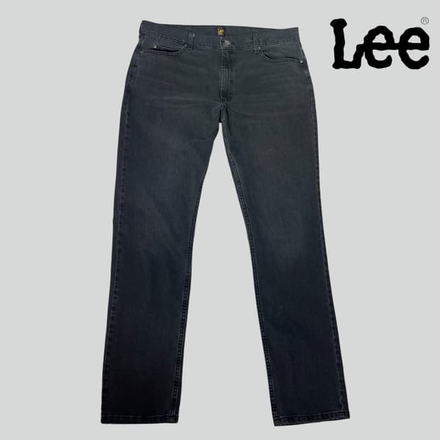 [40X36]LEE 리 빅사이즈 블랙 데님 팬츠