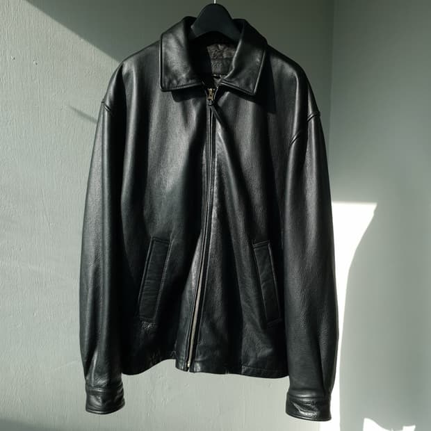 Brooks Brothers leather driver jk