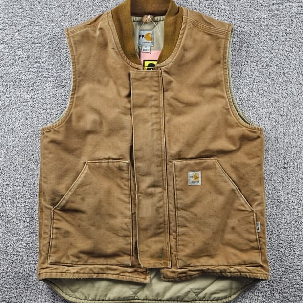 FR칼하트 FRV036 퀼팅 라인드 덕 워크 베스트 (M) / 10829